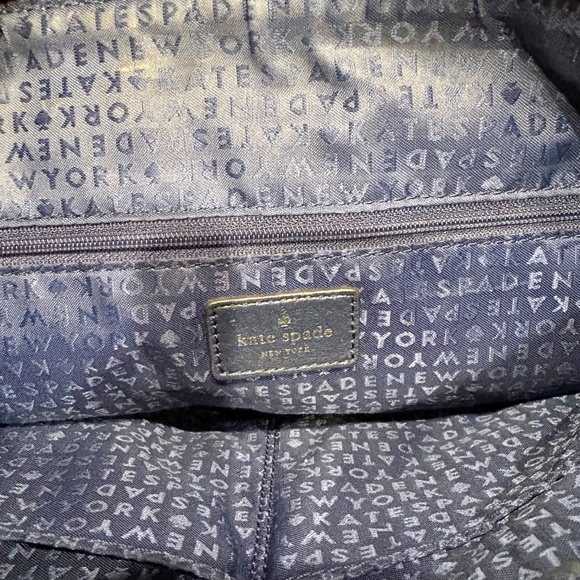 Navy Quilted Kate Spade - Picture 4 of 6